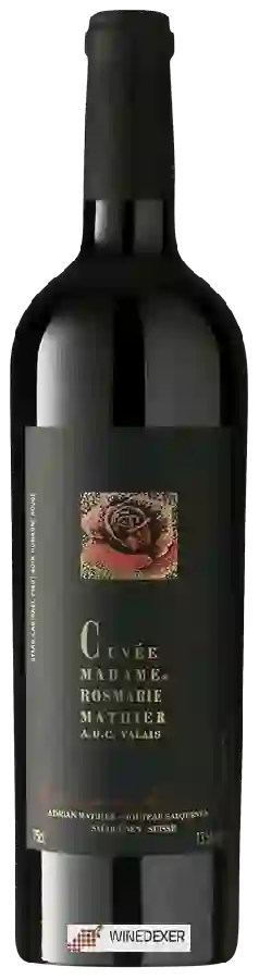 Weingut Adrian et Diego Mathier - Cuvée Madame Rosmarie Mathier Rouge Weingut Adrian et Diego Mathier - Cuvée Madame Rosmarie Mathier Rouge