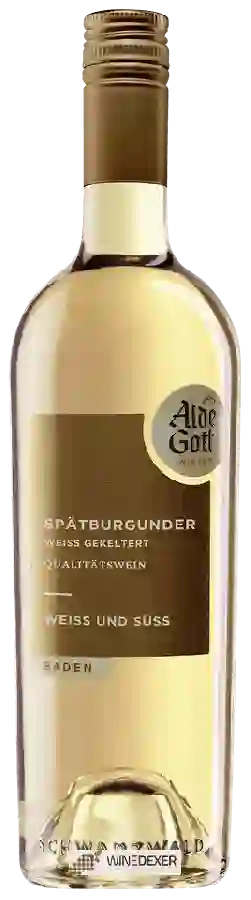 Weingut Alde Gott - Spätburgunder Weiss Gekeltert