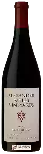Weingut Alexander Valley Vineyards - Syrah