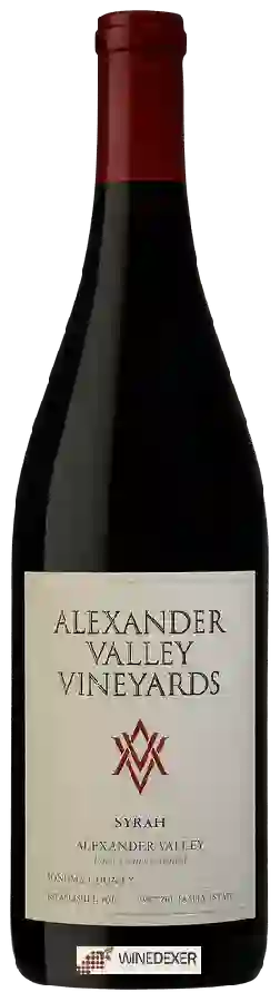 Weingut Alexander Valley Vineyards - Syrah