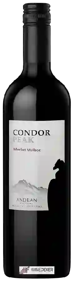 Weingut Andean Vineyards - Condor Peak Merlot - Malbec Weingut Andean Vineyards - Condor Peak Merlot - Malbec
