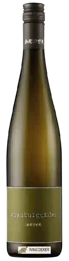Weingut Bäder - Grauer Burgunder Trocken Weingut Bäder - Grauer Burgunder Trocken