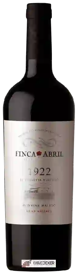 Weingut Finca Abril - 1922 La Consulta Vineyard Gran Reserva Old Vine Malbec Weingut Finca Abril - 1922 La Consulta Vineyard Gran Reserva Old Vine Malbec