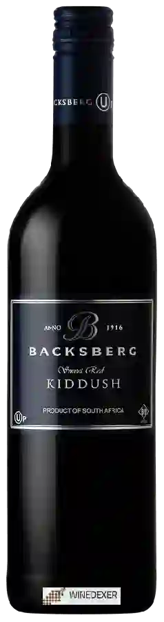 Weingut Backsberg - Kosher Kiddush Sweet Red