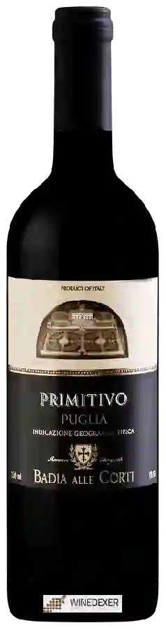 Weingut Badia Alle Corti - Primitivo Weingut Badia Alle Corti - Primitivo