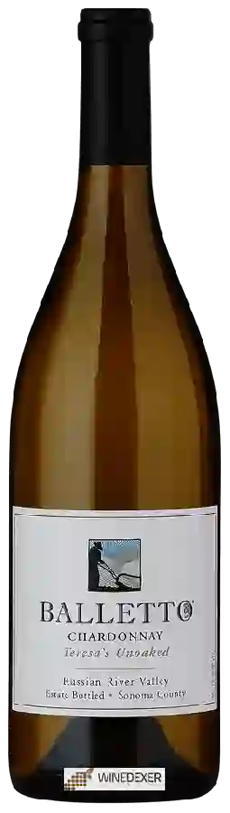 Weingut Balletto Vineyards - Teresa's Unoaked Chardonnay