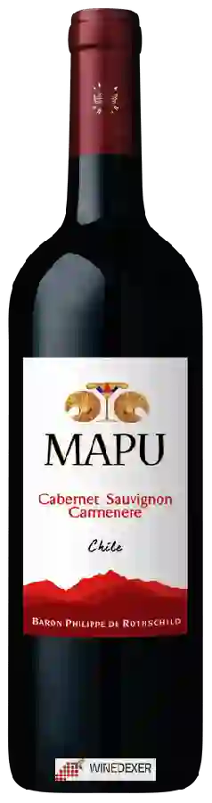 Weingut Baron Philippe de Rothschild - Mapu Cabernet Sauvignon - Carmenérè Weingut Baron Philippe de Rothschild - Mapu Cabernet Sauvignon - Carmenérè
