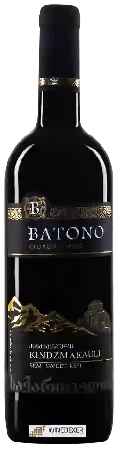Weingut Batono - Kindzmarauli Red Semi-Sweet (Киндзмараули Красное Полусладкое) Weingut Batono - Kindzmarauli Red Semi-Sweet (Киндзмараули Красное Полусладкое)