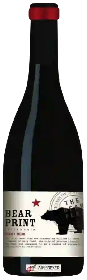 Weingut Bear Flag - Bear Print Pinot Noir Weingut Bear Flag - Bear Print Pinot Noir
