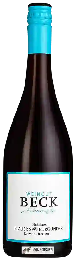 Weingut Beck - Hedesheimer-Hof - Elsheimer Blauer Spätburgunder Trocken Weingut Beck - Hedesheimer-Hof - Elsheimer Blauer Spätburgunder Trocken