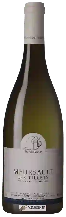 Domaine Berthelemot - Meursault 'Les Tillets'