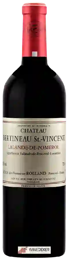 Château Bertineau St.-Vincent - Lalande de Pomerol