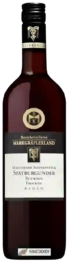 Weingut Bezirkskellerei Markgräflerland - Mauchener Sonnenstück Spätburgunder Trocken