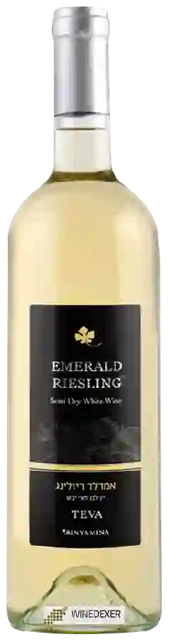Weingut Binyamina - Teva Emerald Riesling Semi Dry White ( אמרלד ריזלינג יין לבן חצי יבש ) Weingut Binyamina - Teva Emerald Riesling Semi Dry White ( אמרלד ריזלינג יין לבן חצי יבש )