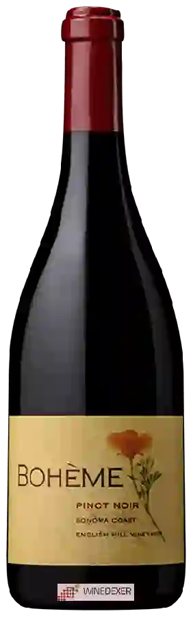 Weingut Bohème Wines - English Hill Vineyard Pinot Noir Weingut Bohème Wines - English Hill Vineyard Pinot Noir