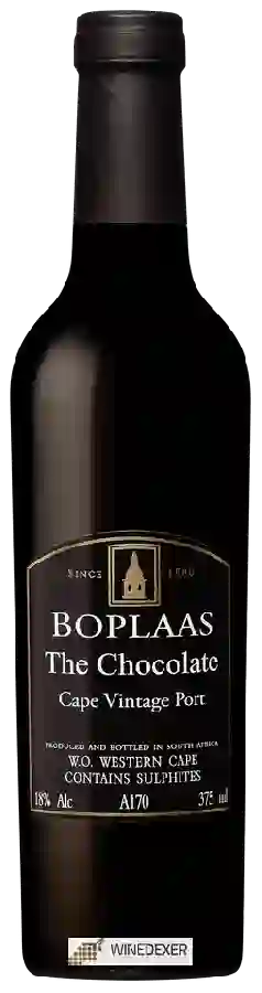Weingut Boplaas - The Chocolate Cape Vintage Port Weingut Boplaas - The Chocolate Cape Vintage Port