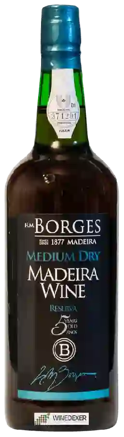 Weingut H. M. Borges - Madeira Reserve 5 Years Old Medium Dry Weingut H. M. Borges - Madeira Reserve 5 Years Old Medium Dry
