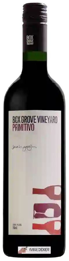 Weingut Box Grove - Primitivo Weingut Box Grove - Primitivo