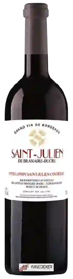 Château Branaire-Ducru - Saint-Julien de Branaire-Ducru Château Branaire-Ducru - Saint-Julien de Branaire-Ducru