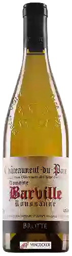 Weingut Brotte - Roussanne Châteauneuf-du-Pape Domaine Barville Blanc