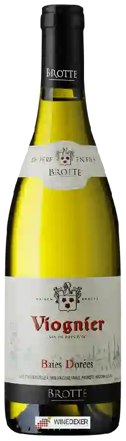 Weingut Brotte - Viognier Baies Dorées