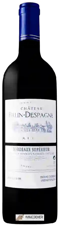 Château Brun-Despagne - Héritage Bordeaux Supérieur Château Brun-Despagne - Héritage Bordeaux Supérieur