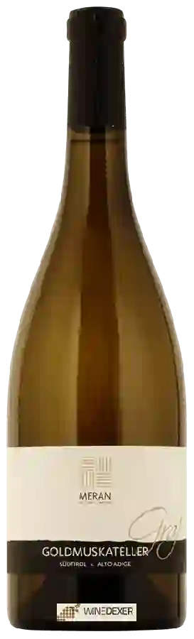 Weingut Kellerei Meran - Graf von Meran Goldmuskateller Weingut Kellerei Meran - Graf von Meran Goldmuskateller