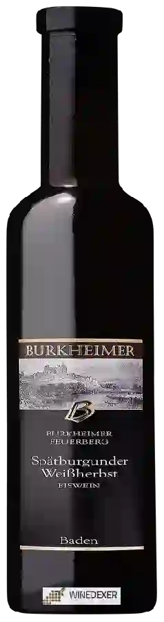 Weingut Burkheimer - Spätburgunder Weissherbst Eiswein Weingut Burkheimer - Spätburgunder Weissherbst Eiswein