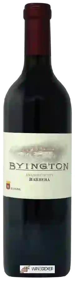 Byington Vineyard and Winery - Barbera Byington Vineyard and Winery - Barbera