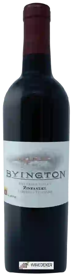 Byington Vineyard and Winery - Carreras Vineyard Zinfandel
