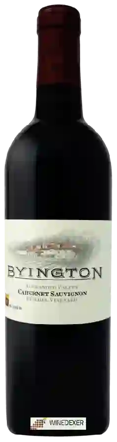 Byington Vineyard and Winery - Reichel Vineyard Cabernet Sauvignon Byington Vineyard and Winery - Reichel Vineyard Cabernet Sauvignon