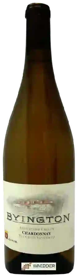 Byington Vineyard and Winery - Tin Cross Vineyard Chardonnay Byington Vineyard and Winery - Tin Cross Vineyard Chardonnay