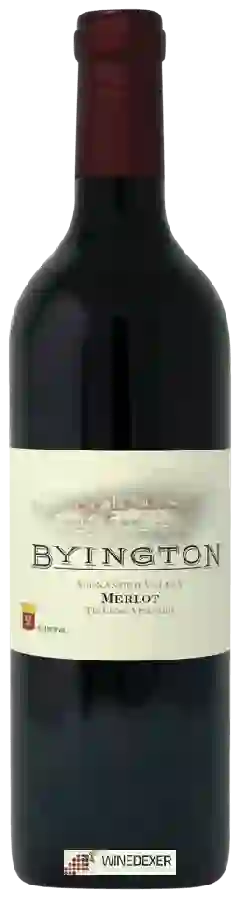 Byington Vineyard and Winery - Tin Cross Vineyard Merlot Byington Vineyard and Winery - Tin Cross Vineyard Merlot