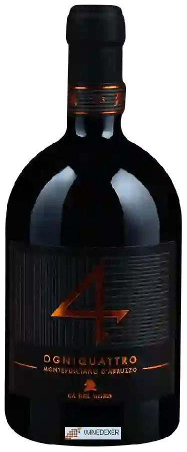 Weingut Cà del Moro - 4 Ogniquattro Montepulciano d'Abruzzo Weingut Cà del Moro - 4 Ogniquattro Montepulciano d'Abruzzo