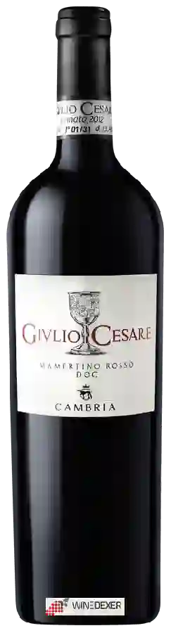 Weingut Cambria - Givlio Cesare Mamertino Rosso Weingut Cambria - Givlio Cesare Mamertino Rosso