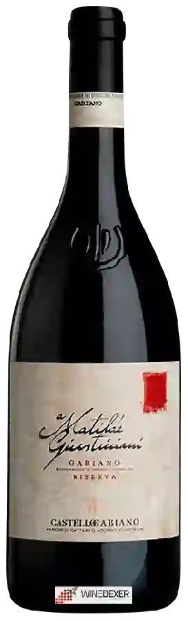 Weingut Castello di Gabiano - A Matilde Giustiniani Riserva Gabiano Weingut Castello di Gabiano - A Matilde Giustiniani Riserva Gabiano