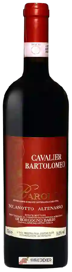 Weingut Cavalier Bartolomeo - Solanotto Altenasso Barolo Weingut Cavalier Bartolomeo - Solanotto Altenasso Barolo