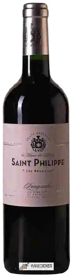 Cave des Saint-Saturnin - Cuvée Reservée Saint Philippe Les Bégonias
