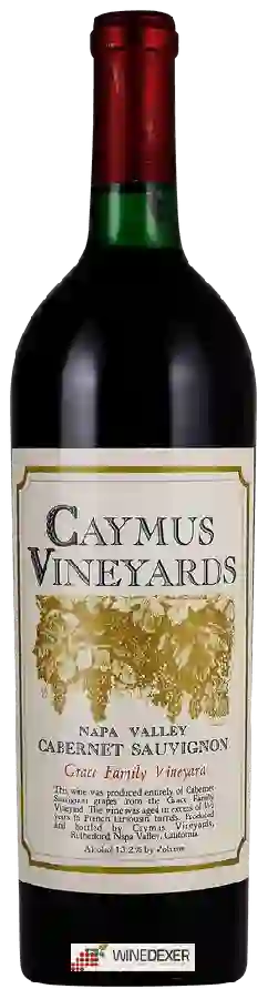 Weingut Caymus - Grace Family Vineyard Cabernet Sauvignon Weingut Caymus - Grace Family Vineyard Cabernet Sauvignon