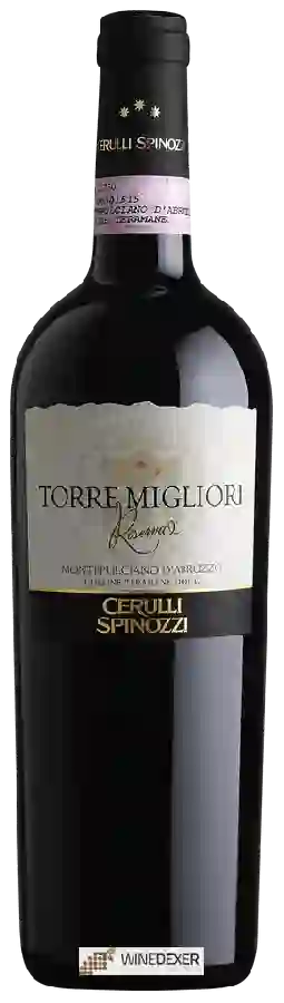 Weingut Cerulli Spinozzi - Torre Migliori Montepulciano d'Abruzzo Colline Teramane Riserva Weingut Cerulli Spinozzi - Torre Migliori Montepulciano d'Abruzzo Colline Teramane Riserva