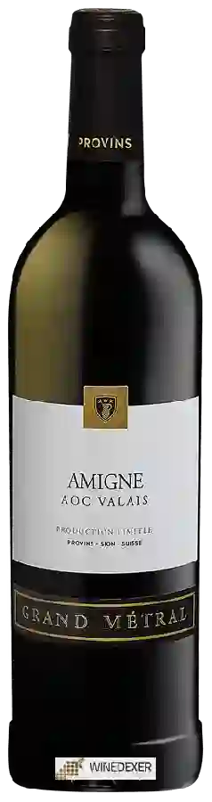 Weingut Provins - Grand Métral Amigne de Vétroz Weingut Provins - Grand Métral Amigne de Vétroz