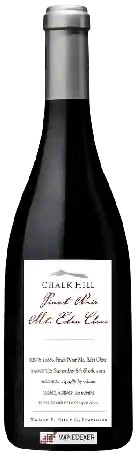 Weingut Chalk Hill - Mt. Eden Clone Pinot Noir Weingut Chalk Hill - Mt. Eden Clone Pinot Noir