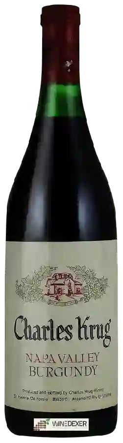 Weingut Charles Krug - Burgundy Weingut Charles Krug - Burgundy