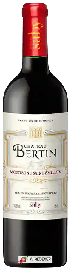 Château Bertin - Montagne-Saint-Émilion Château Bertin - Montagne-Saint-Émilion