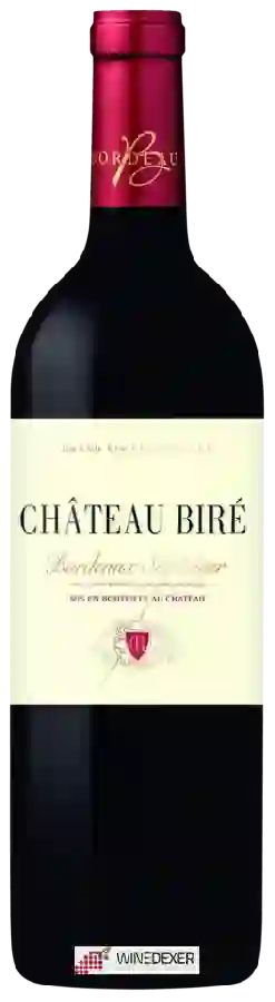 Château Biré - Bordeaux Supérieur Château Biré - Bordeaux Supérieur