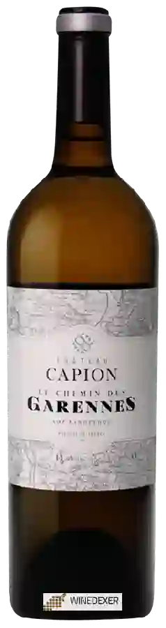 Château Capion - Le Chemin des Garennes Blanc Château Capion - Le Chemin des Garennes Blanc