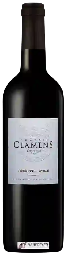 Château Clamens - Négrette - Syrah Château Clamens - Négrette - Syrah