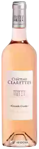 Château Clarettes - Grande Cuvée Côtes de Provence Rosé