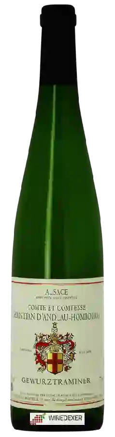 Château d'Ittenwiller - Comte Comtesse Christian d'Andlau Hombourg Gewürztraminer Château d'Ittenwiller - Comte Comtesse Christian d'Andlau Hombourg Gewürztraminer