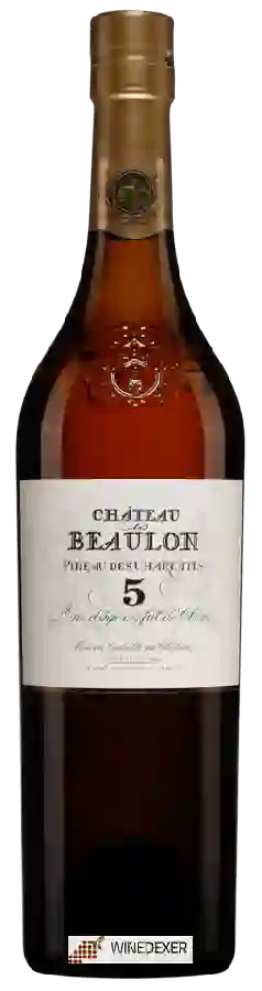 Château de Beaulon - Pineau des Charentes 5 Ans d’Âge Blanc Château de Beaulon - Pineau des Charentes 5 Ans d’Âge Blanc